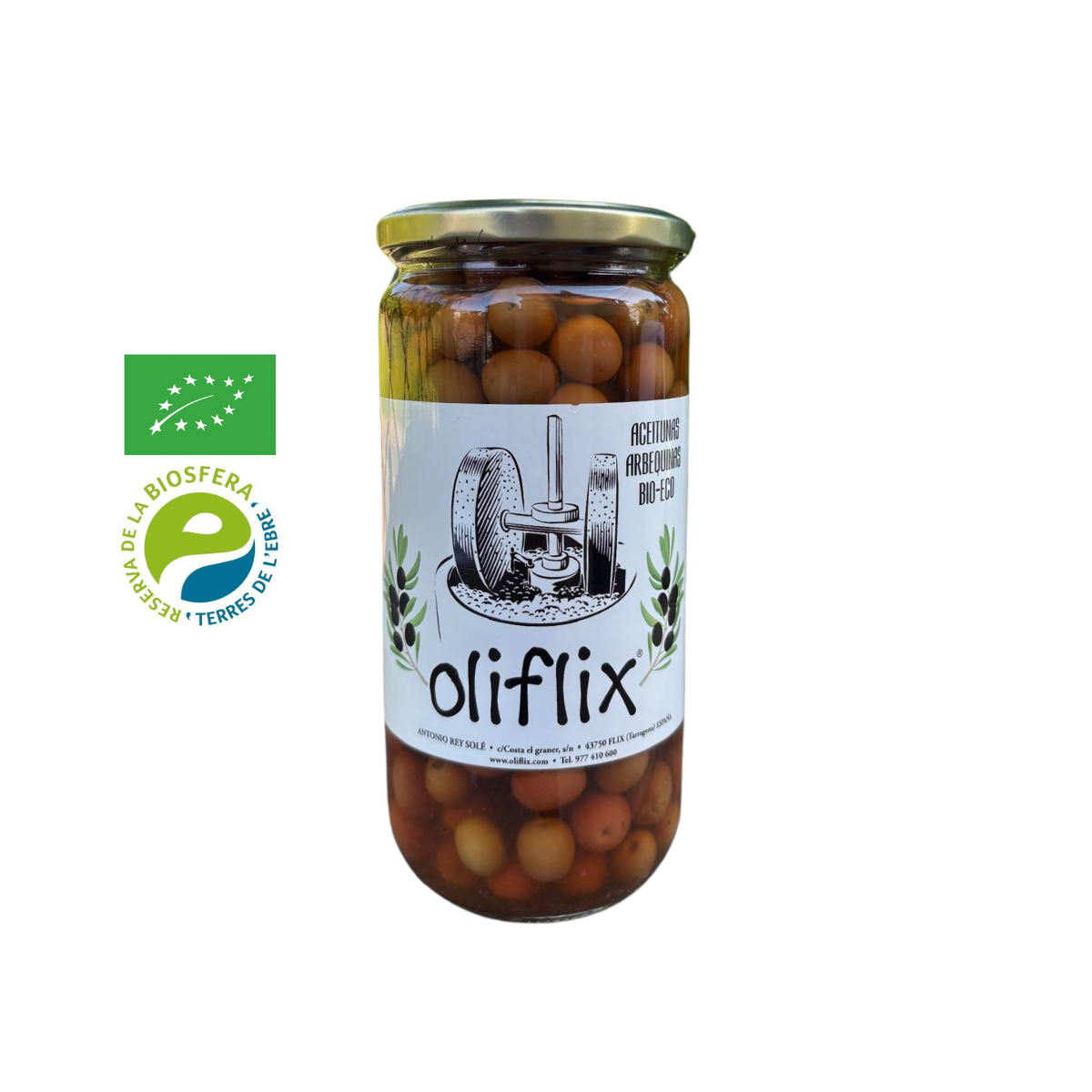 Olives Arbequinas Eco-Bio Oliflix